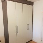 Two tone wardrobe